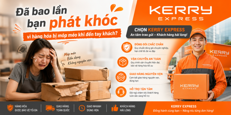Đã Bao Lần Bạn Phát Khóc Vì Hàng Hóa Bị Móp Méo Khi Đến Tay Khách?