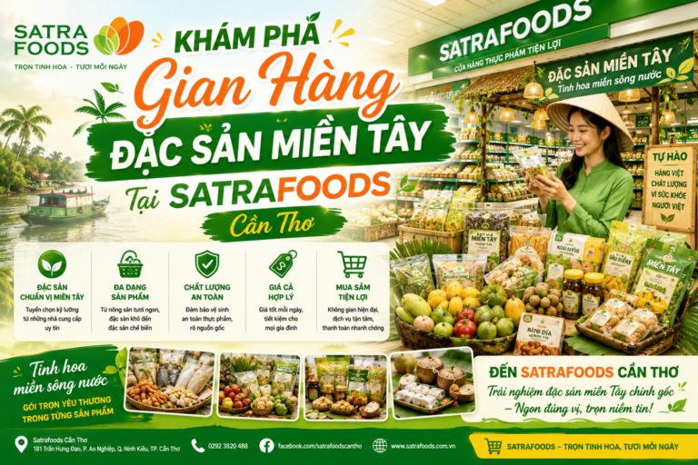 Khám Phá Gian Hàng Đặc Sản Miền Tây Tại Satrafoods Cần Thơ