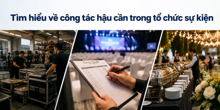Tìm hiểu về công tác hậu cần trong tổ chức sự kiện Họ nắm giữ Chìa Khóa” Tạo Nên Sự Thành Công