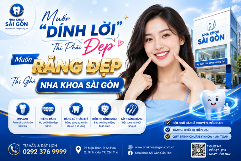 Muốn “Dính Lời” Thì Phải Đẹp, Muốn Răng Đẹp Thì Ghé Nha Khoa Sài Gòn ✨