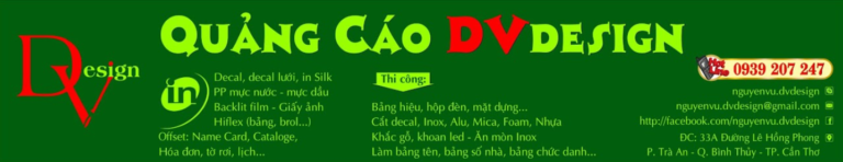 In Ấn Quảng Cáo Nguyễn Vũ Cần Thơ – Giải Pháp Nâng Tầm Thương Hiệu Chuyên Nghiệp