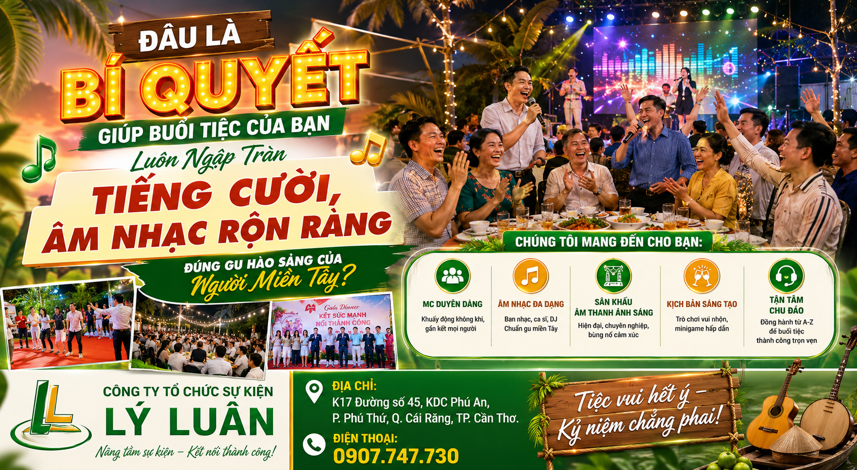 Đâu Là Bí Quyết Giúp Buổi Tiệc Của Bạn Luôn Ngập Tràn Tiếng Cười, Âm Nhạc Rộn Ràng Đúng Gu Hào Sảng Của Người Miền Tây?