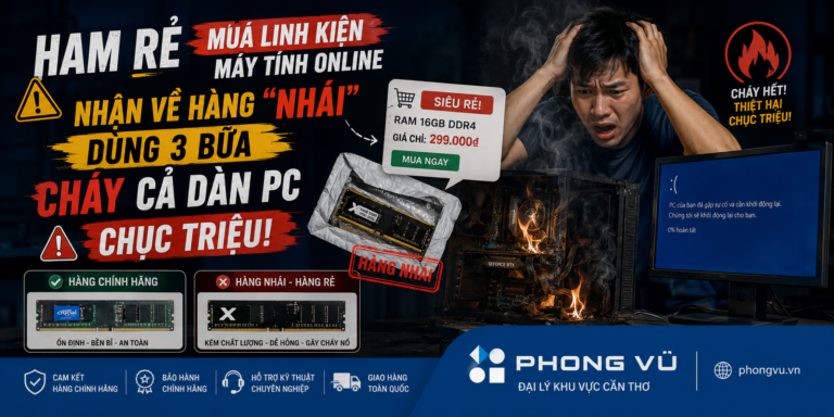 Ham Rẻ Mua Linh Kiện Máy Tính Online, Nhận Về Hàng “Nhái” Dùng 3 Bữa Cháy Cả Dàn PC Chục Triệu! 🔥💻