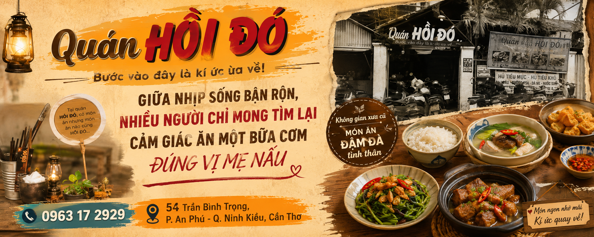 QUÁN HỒI ĐÓ – GIỮA NHỊP SỐNG BẬN RỘN, NHIỀU NGƯỜI CHỈ MONG TÌM LẠI CẢM GIÁC ĂN MỘT BỮA CƠM ĐÚNG VỊ MẸ NẤU