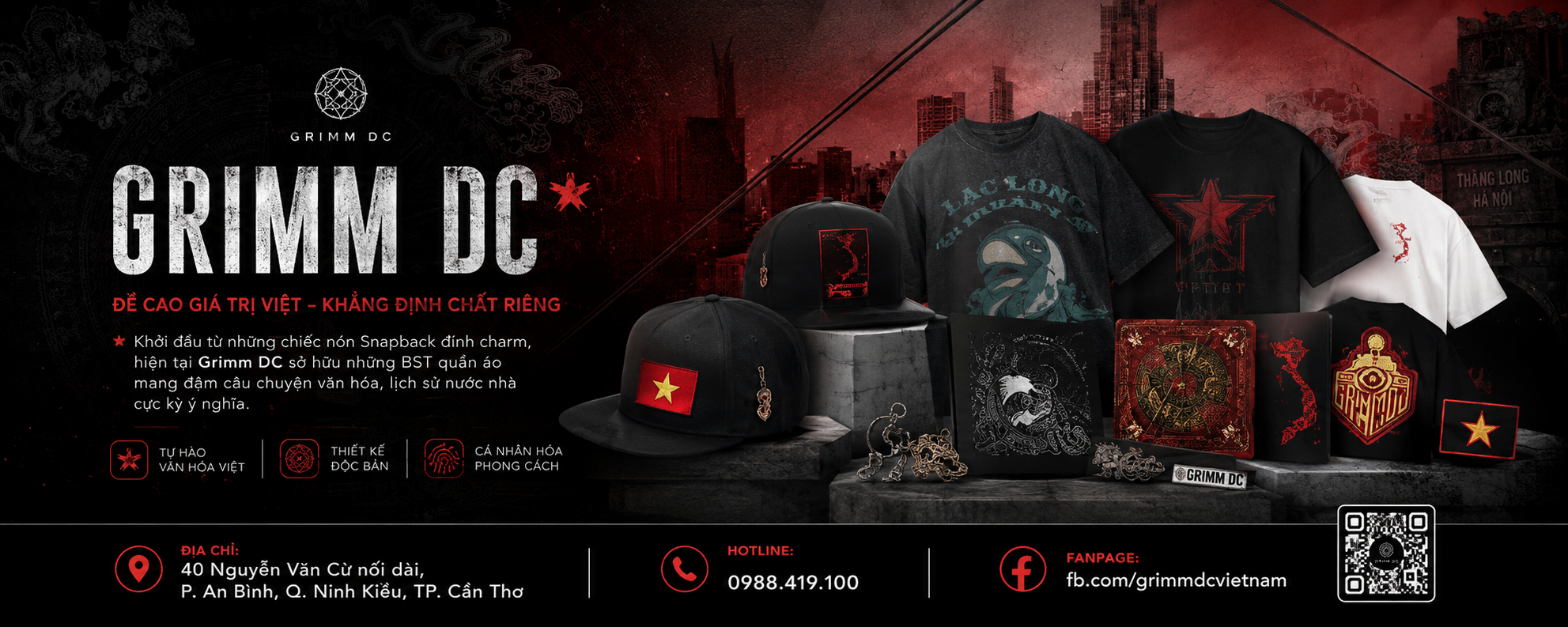GRIMM DC – NGƯỜI YÊU VĂN HÓA VIỆT THƯỜNG TÌM THẤY NHIỀU HƠN CẢ THỜI TRANG