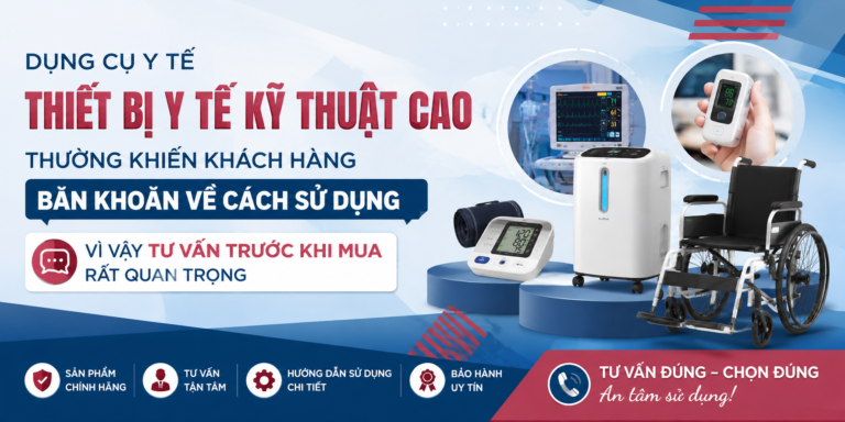 CỬA HÀNG DỤNG CỤ Y TẾ HOÀNG CHI – THIẾT BỊ Y TẾ KỸ THUẬT CAO THƯỜNG KHIẾN KHÁCH HÀNG BĂN KHOĂN VỀ CÁCH SỬ DỤNG, VÌ VẬY TƯ VẤN TRƯỚC KHI MUA RẤT QUAN TRỌNG