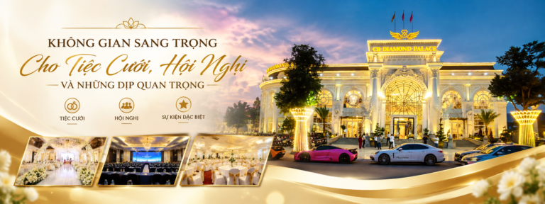 CB DIAMOND PALACE – CÁI RĂNG: KHÔNG GIAN SANG TRỌNG CHO TIỆC CƯỚI, HỘI NGHỊ VÀ NHỮNG DỊP QUAN TRỌNG
