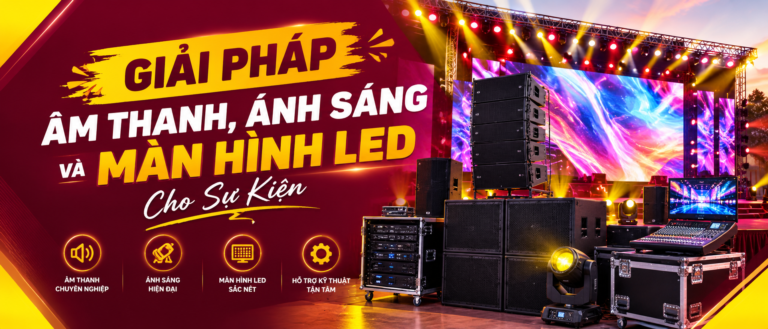 Công Ty TNHH Âm Thanh Ánh Sáng Ngọc Hải – Thốt Nốt: Giải Pháp Âm Thanh, Ánh Sáng Và Màn Hình LED Cho Sự Kiện