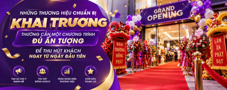 DUYÊN VIỆT MEDIA – CÁI RĂNG: NHỮNG THƯƠNG HIỆU CHUẨN BỊ KHAI TRƯƠNG THƯỜNG CẦN MỘT CHƯƠNG TRÌNH ĐỦ ẤN TƯỢNG ĐỂ THU HÚT KHÁCH NGAY TỪ NGÀY ĐẦU TIÊN