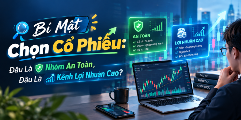 Bí Mật Chọn Cổ Phiếu: Đâu Là Nhóm An Toàn, Đâu Là Kênh Lợi Nhuận Cao?