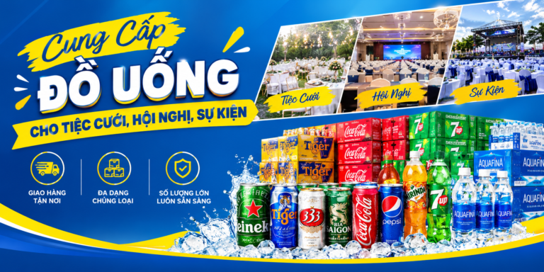 🍻 ĐẠI LÝ BIA – NƯỚC GIẢI KHÁT HẢI NHUNG – NINH KIỀU | CUNG CẤP ĐỒ UỐNG CHO TIỆC CƯỚI, HỘI NGHỊ, SỰ KIỆN
