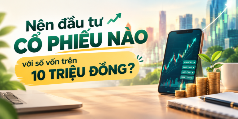 Nên đầu tư cổ phiếu nào với số vốn trên 10 triệu đồng?