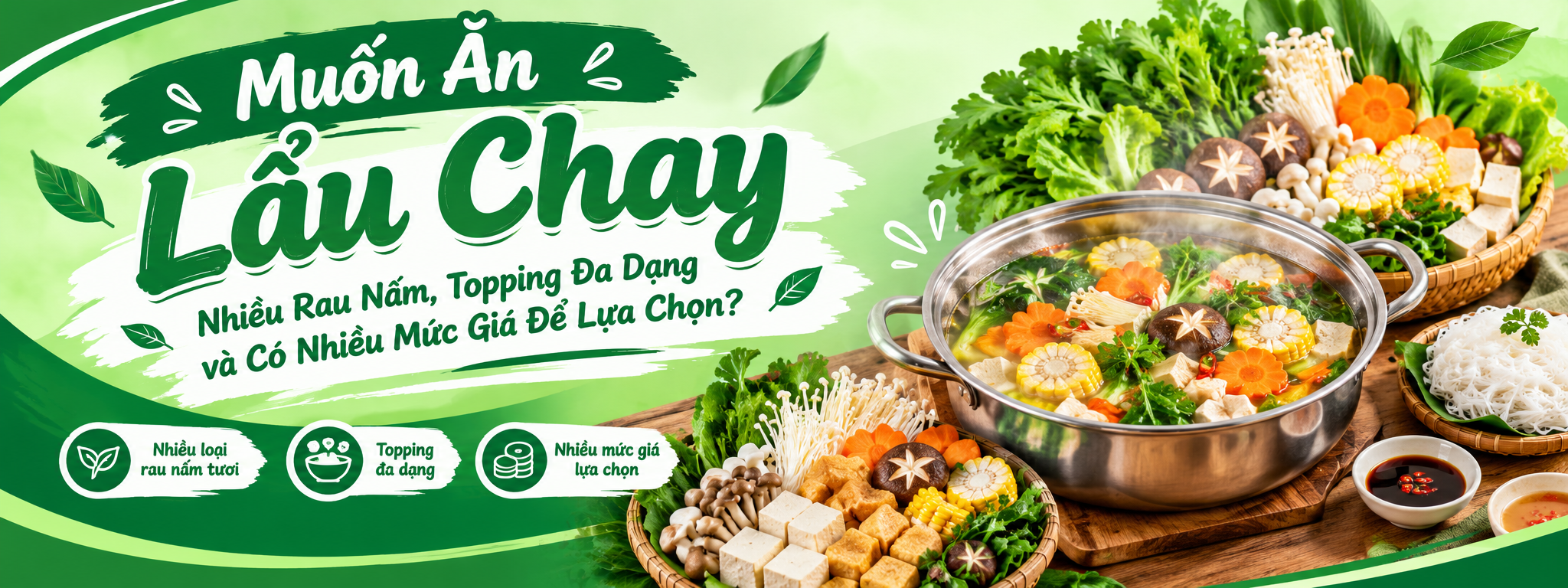 Lẩu Chay Organic – Ninh Kiều: Muốn Ăn Lẩu Chay Nhiều Rau Nấm, Topping Đa Dạng Và Có Nhiều Mức Giá Để Lựa Chọn?