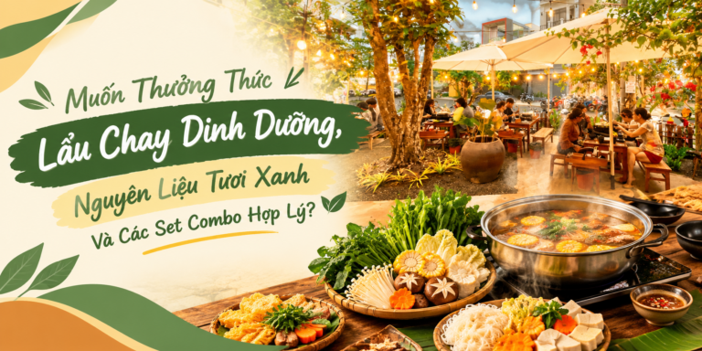 Bếp Chay An Nhiên – Khu Giảng Viên Đại Học Cần Thơ: Muốn Thưởng Thức Lẩu Chay Dinh Dưỡng, Nguyên Liệu Tươi Xanh Và Các Set Combo Hợp Lý?